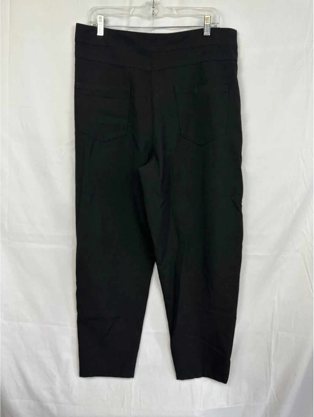 ZARA Black Straight Leg Pants XL inseam 29
